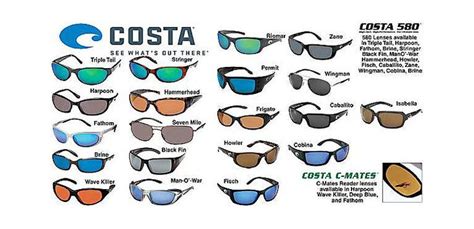 costa sunglasses size chart|are costa sunglasses safety rated.